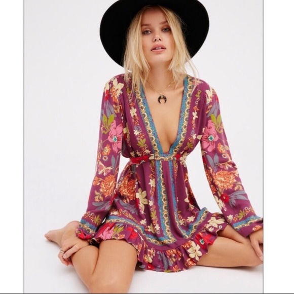 Free People Tops - Free People Violet Hill Tunic